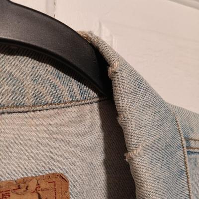 LOT 167: Vintage Levi Strauss & Co. Jean Jackets with Tommy Jeans Denim Button-Up