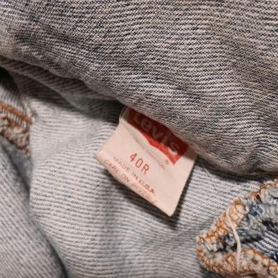 LOT 167: Vintage Levi Strauss & Co. Jean Jackets with Tommy Jeans Denim Button-Up