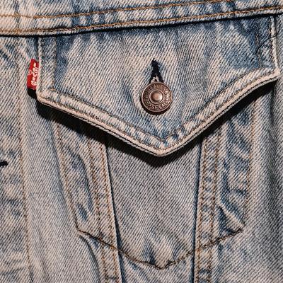 LOT 167: Vintage Levi Strauss & Co. Jean Jackets with Tommy Jeans Denim Button-Up