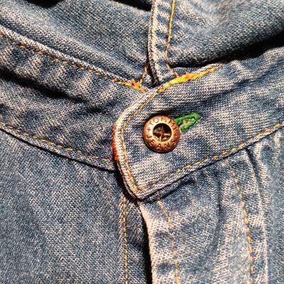 LOT 167: Vintage Levi Strauss & Co. Jean Jackets with Tommy Jeans Denim Button-Up