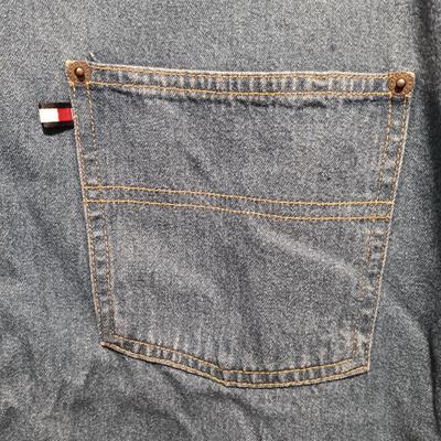 LOT 167: Vintage Levi Strauss & Co. Jean Jackets with Tommy Jeans Denim Button-Up