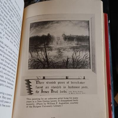 LOT 169: Greenwich, NJ T-Shirts with Middle Atlantic Press The Jersey Devil 1976