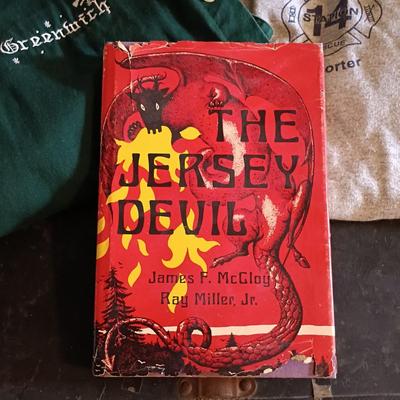 LOT 169: Greenwich, NJ T-Shirts with Middle Atlantic Press The Jersey Devil 1976