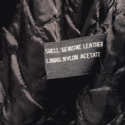 LOT 172: Wells of Nottingham Tailored Leather Jacket with Magic Brand Velvet Top