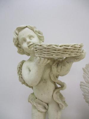 Resin Outdoor Birdbaths Angel & Cherub