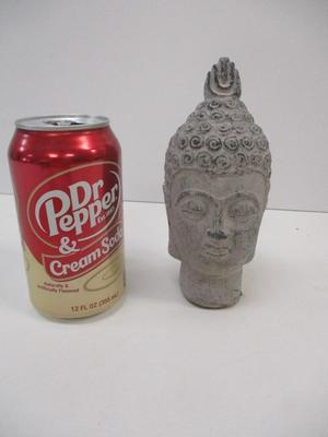 6 - Approx 6 1/2" Tall Budda Heads