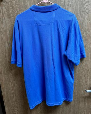 Tommy Bahama Like new Blue Polo Shirt mens L large Disney's Grand Californian Hotel & Spa