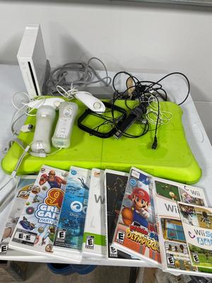 Wii gaming system with games