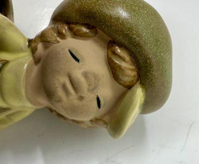 Vintage UCTCI Japan Stoneware Child Candle Holder - Clay Pottery