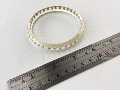 Beautiful clear fashion bracelet