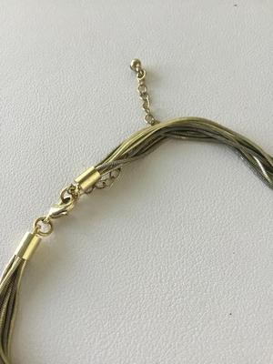 Multilayer chain like fashion necklace