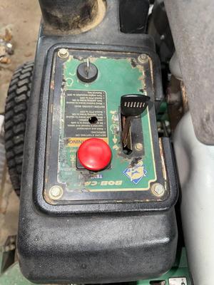 Bobcat zero turn lawnmower