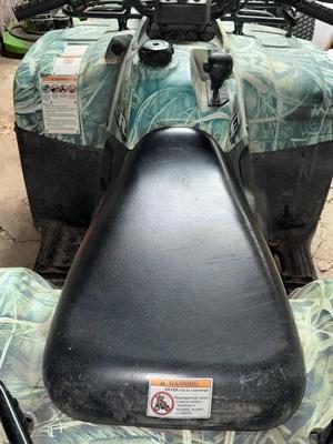 2006 Suzuki Fourwheeler with plow