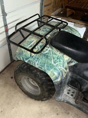2006 Suzuki Fourwheeler with plow