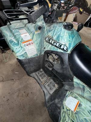 Sale Photo Thumbnail #83: 2006 Suzuki Fourwheeler with plow. NO TITLE. Only a bill of sale will be given. Runs as it should.