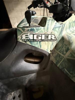 2006 Suzuki Fourwheeler with plow