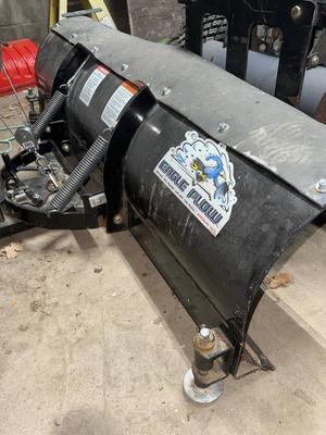 2006 Suzuki Fourwheeler with plow