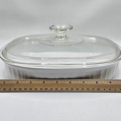 LOT 47K: Corning Ware Bake Ware with Lids