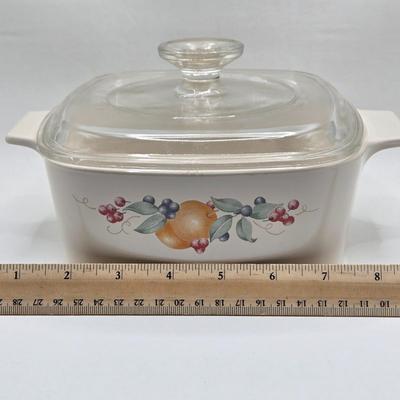 LOT 47K: Corning Ware Bake Ware with Lids