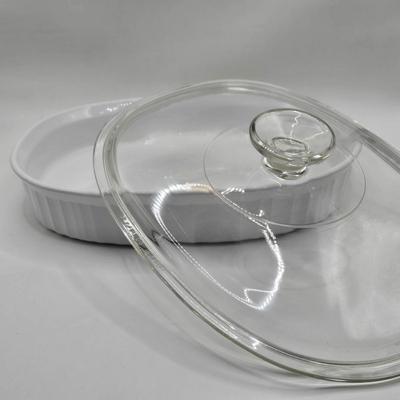 LOT 47K: Corning Ware Bake Ware with Lids