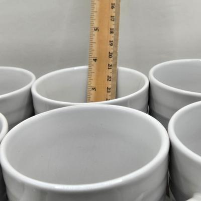 LOT 49K: Complete Service for 8 Set of Pfaltzgraff Mercer Taupe Dinner Ware