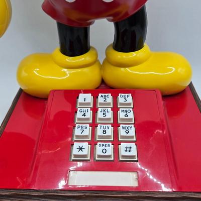 LOT 51F: Mickey Mouse Telephone