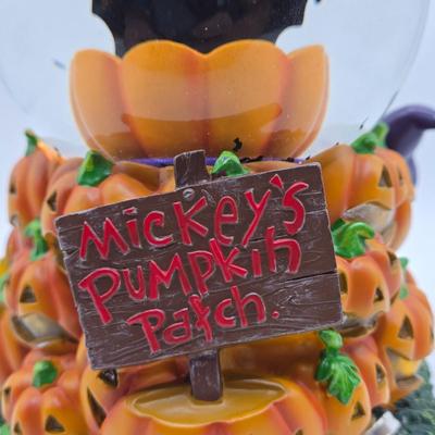 LOT:: 52F: Spooky Mickey Musical Snow Globe/ Watch Out For The Bats!