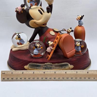 LOT 53F: Mickey's Nightmare Musical Snow Globe
