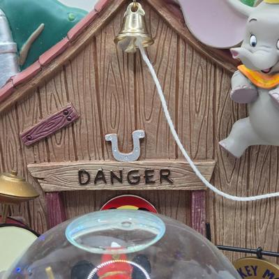LOT 54F: Mickey Mouse Club House Musical Snow Globe