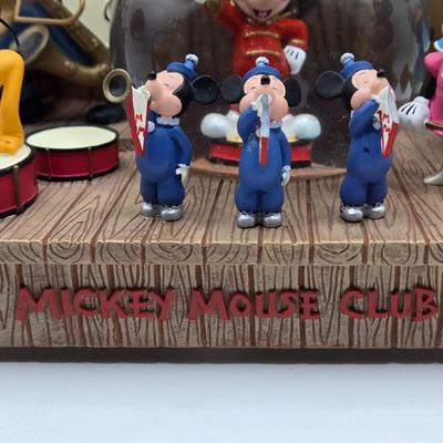 LOT 54F: Mickey Mouse Club House Musical Snow Globe