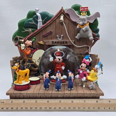 LOT 54F: Mickey Mouse Club House Musical Snow Globe