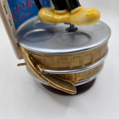 LOT 55F: The Art of Disney Animation Musical Snow Globe and Mickey Tipping His Hat Musical Figurine