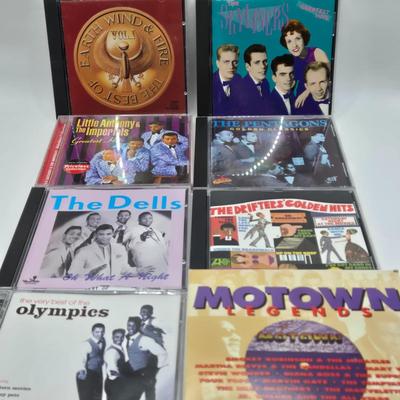 LOT 57F: Multiple Genre Records CDs and Unique Baseball Player Records