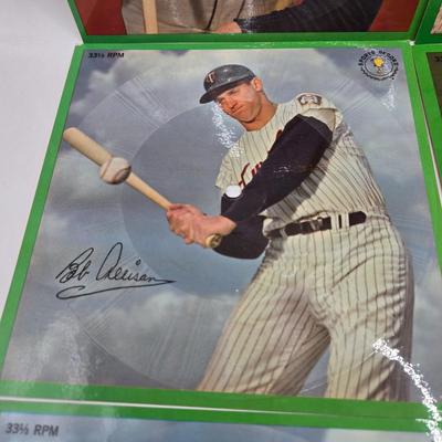 LOT 57F: Multiple Genre Records CDs and Unique Baseball Player Records