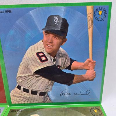 LOT 57F: Multiple Genre Records CDs and Unique Baseball Player Records