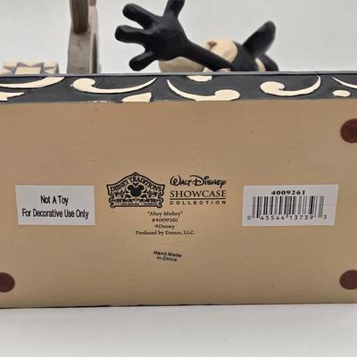 LOT 60L: "Ahoy Mickey" and "You Keep Me Grounded" Disney Traditions Figurines