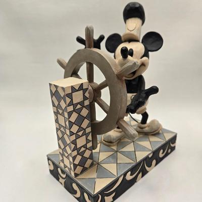 LOT 60L: "Ahoy Mickey" and "You Keep Me Grounded" Disney Traditions Figurines