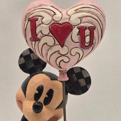 LOT 60L: "Ahoy Mickey" and "You Keep Me Grounded" Disney Traditions Figurines