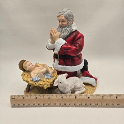 LOT 62L: "A Christmas Prayer" by Lenox