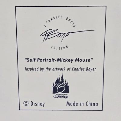 LOT 66L: Charles Boyer's "Self Portrait-Mickey Mouse"