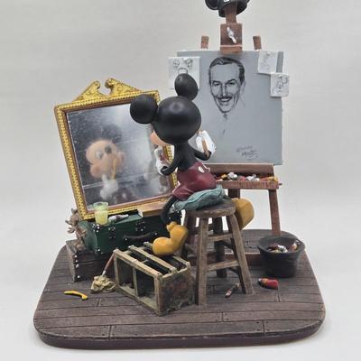 LOT 66L: Charles Boyer's "Self Portrait-Mickey Mouse"
