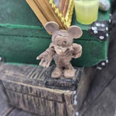 LOT 66L: Charles Boyer's "Self Portrait-Mickey Mouse"