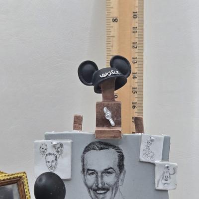 LOT 66L: Charles Boyer's "Self Portrait-Mickey Mouse"
