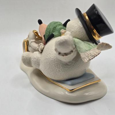 LOT 67L: Lenox "A Snowy Day with Mickey"