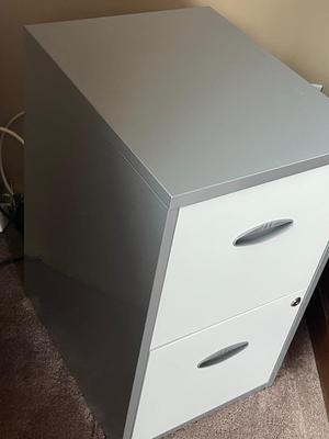 LOT 84Y: Two-Drawer Metal File Cabinet
