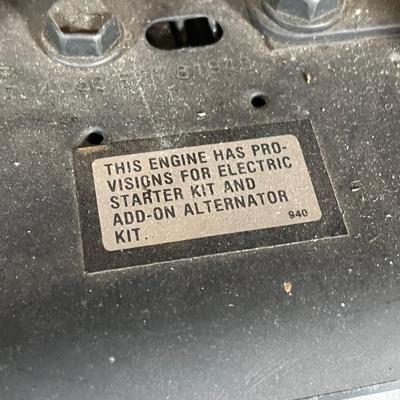 LOT 97B: Small Engine