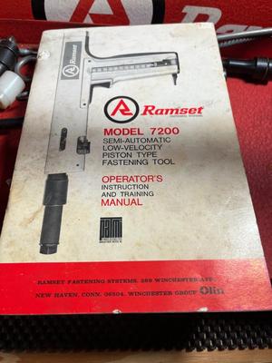 LOT 99B: Ramset Model 7200 Semi-Automatic Fastening Tool