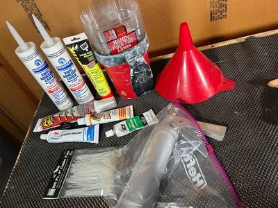 LOT 100B: Contents of Tool Bench - Big Lot of Mixed Tools and Hardware