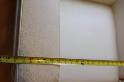 White Faux Leather White Accent Club Chair (1 of 2)