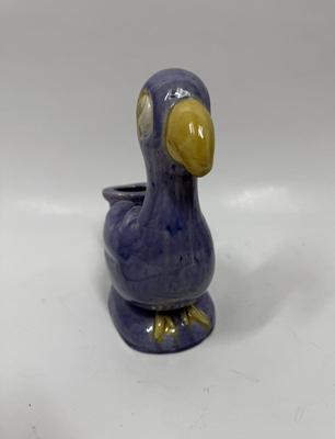 Vintage Ceramic Bird Parrot Planter